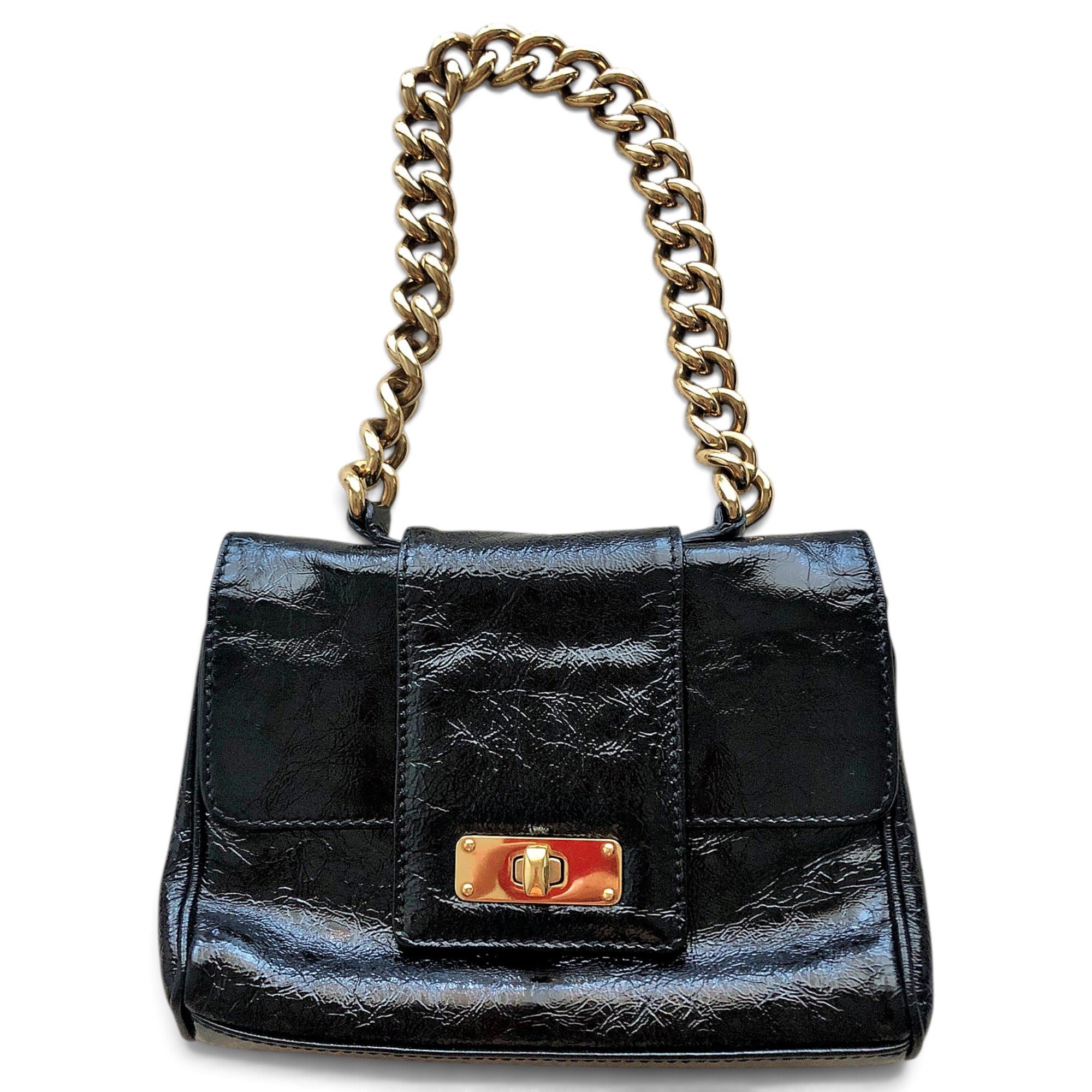 Leather mini bag