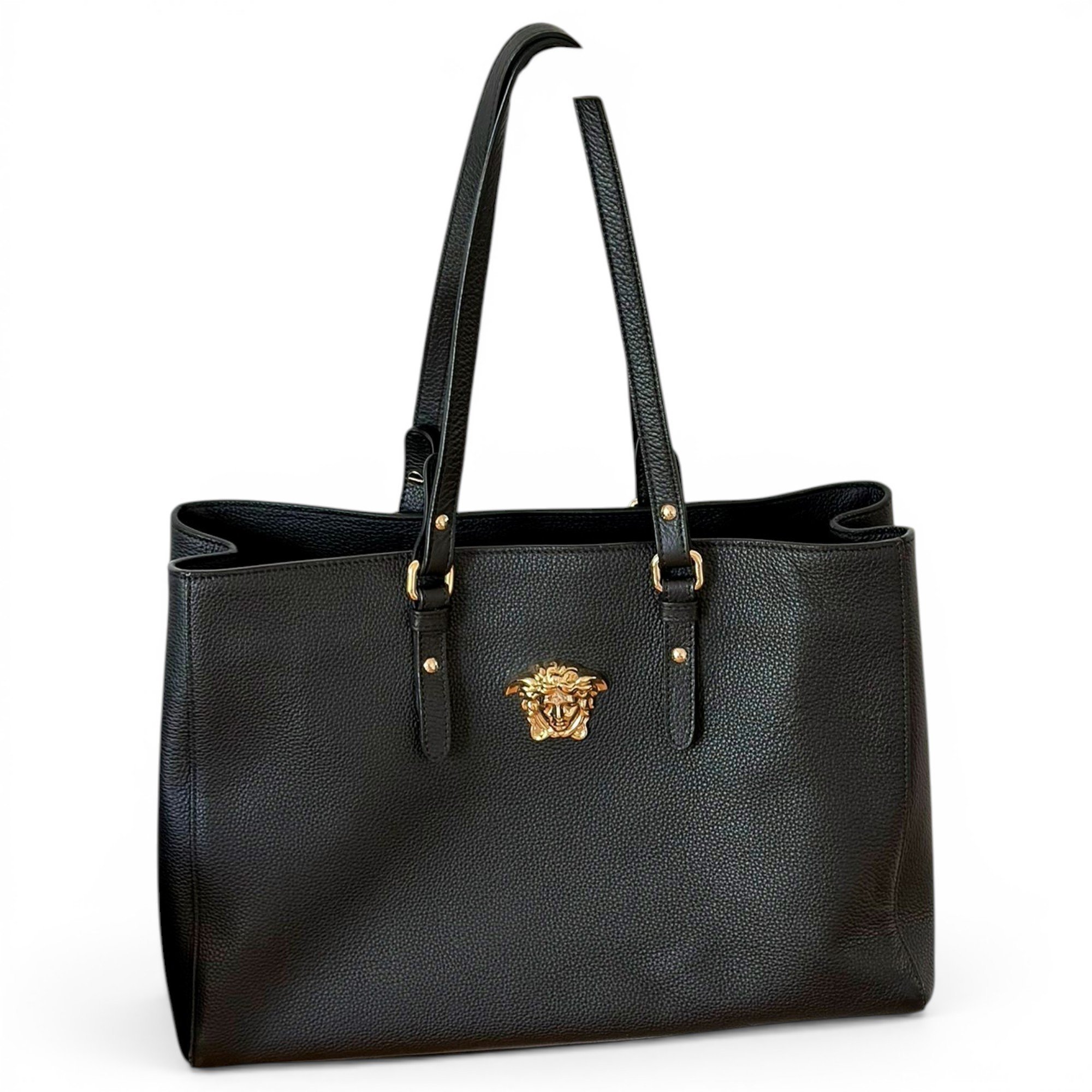 Leather tote