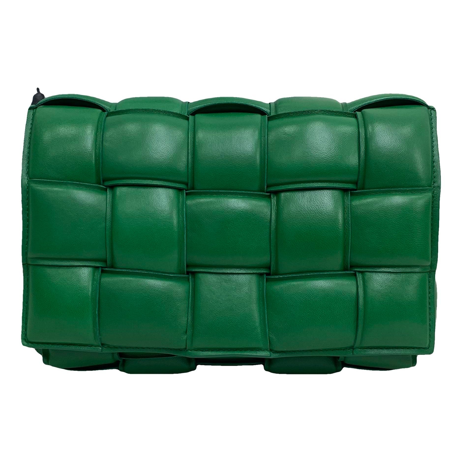 Cassette Padded leather handbag