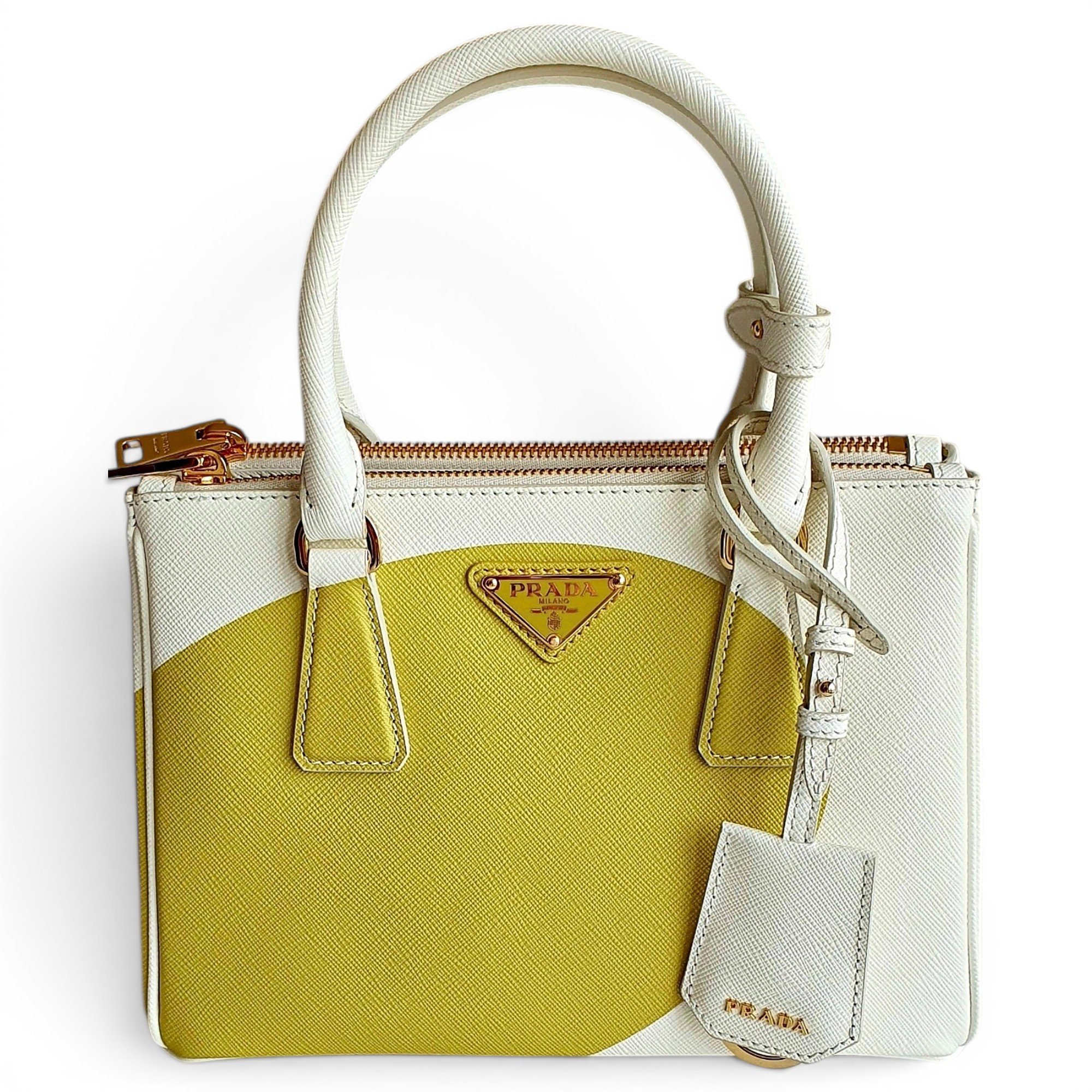 Galleria leather handbag