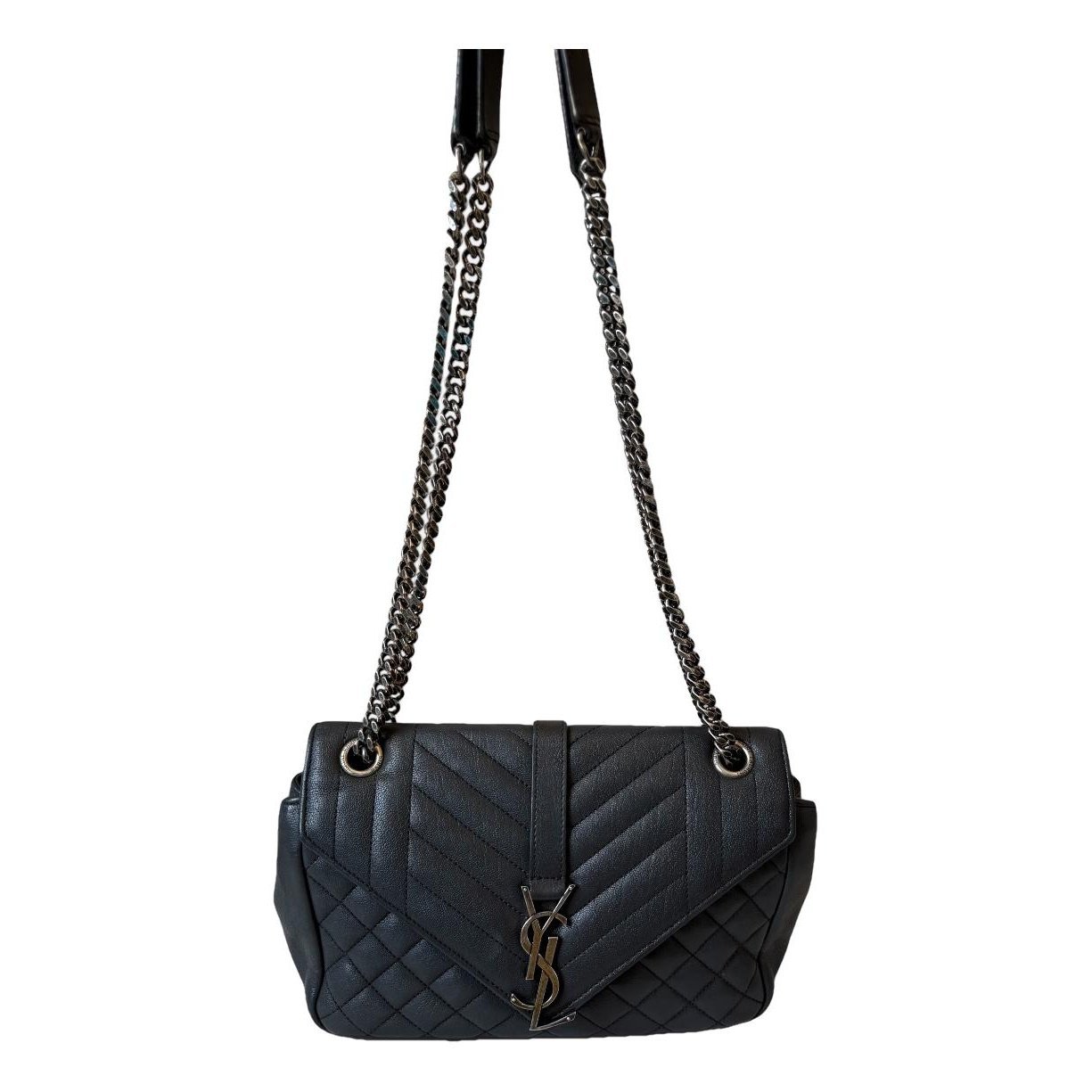 Envelope leather crossbody bag