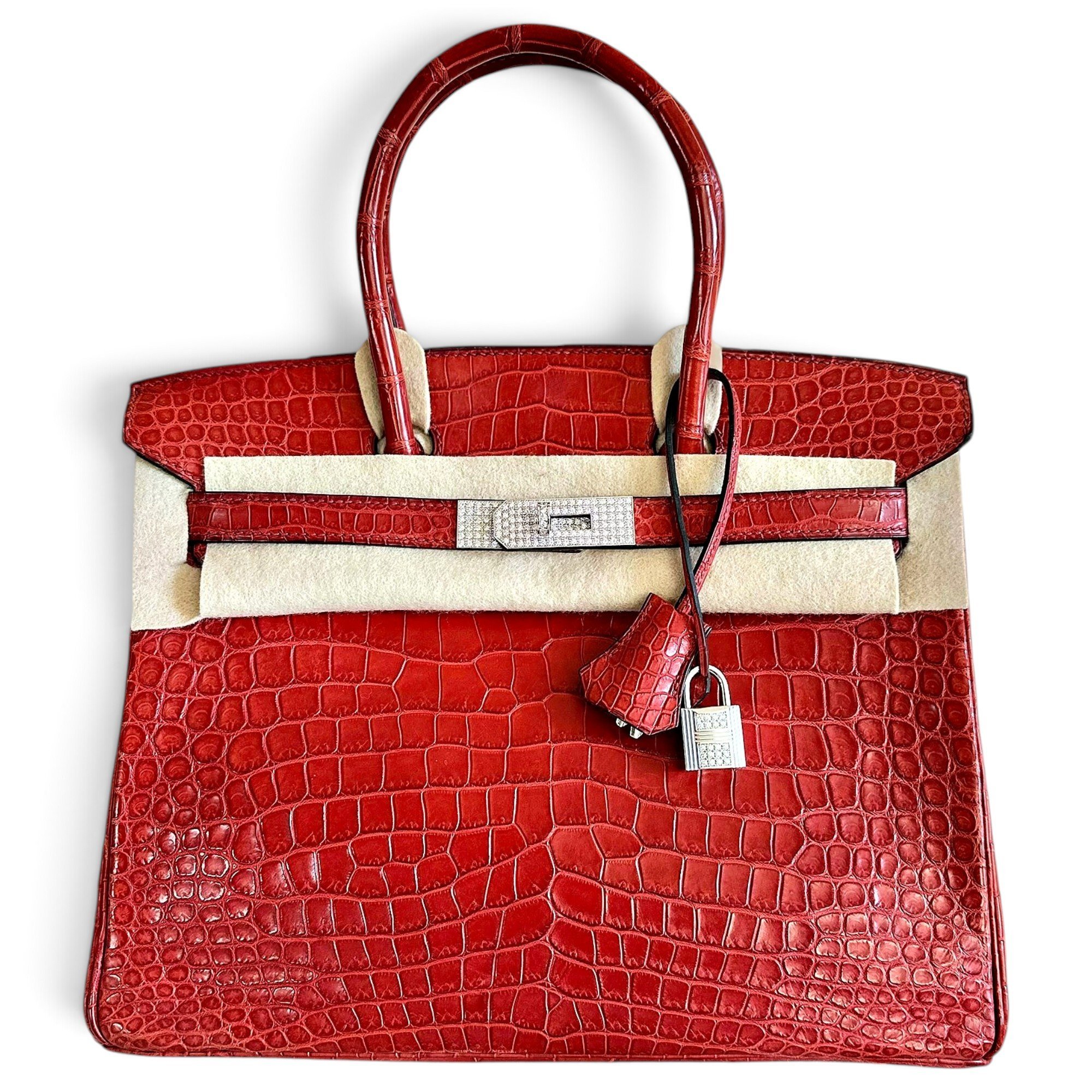 Birkin 30 crocodile handbag