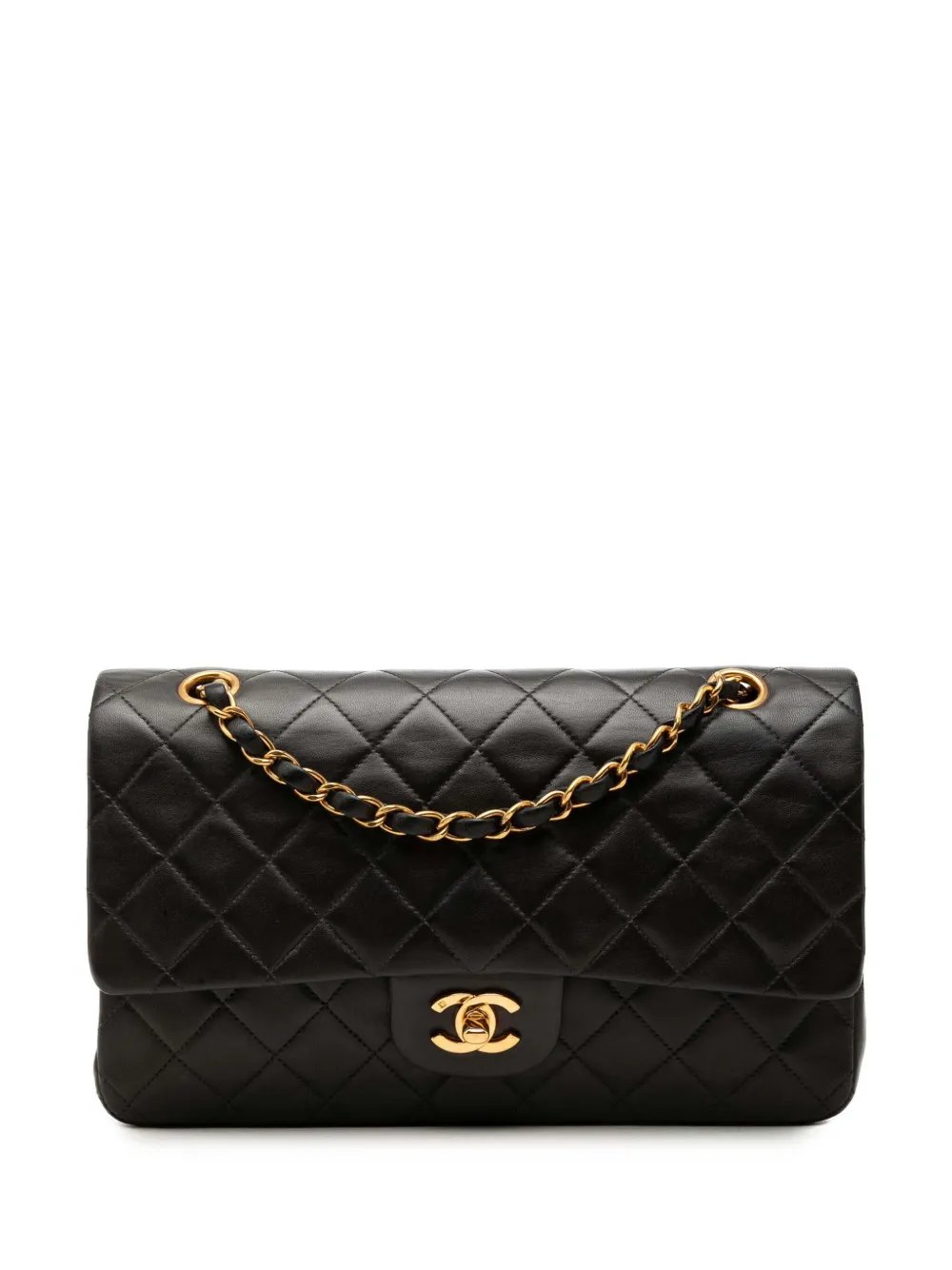 1994-1996 Medium Classic Lambskin Double Flap shoulder bag