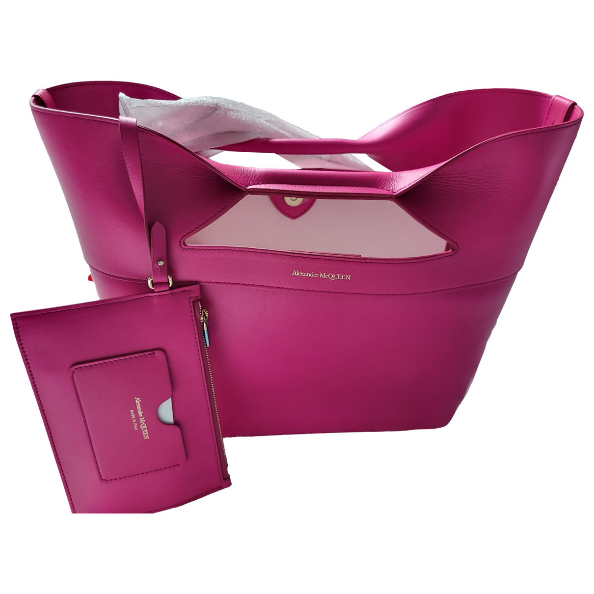 Alexander McQueen Leather tote