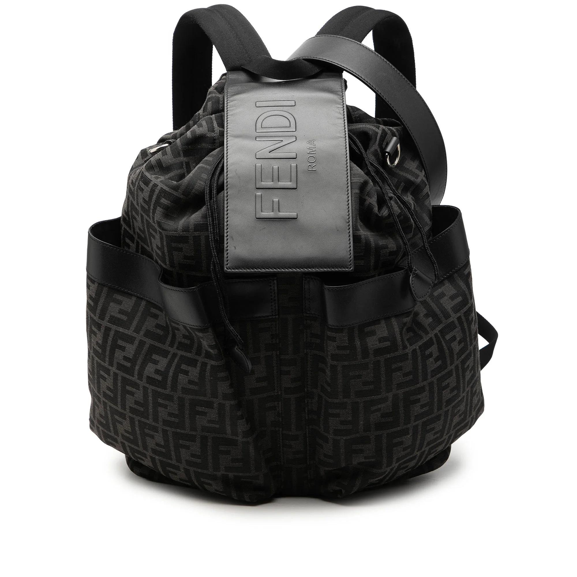 Leather backpack