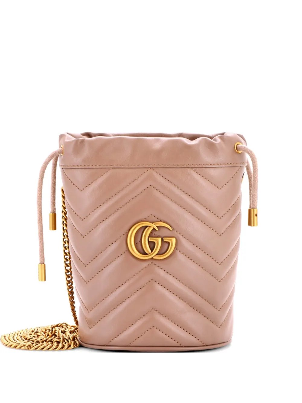 GG Marmont Matelasse Leather Mini bucket bag