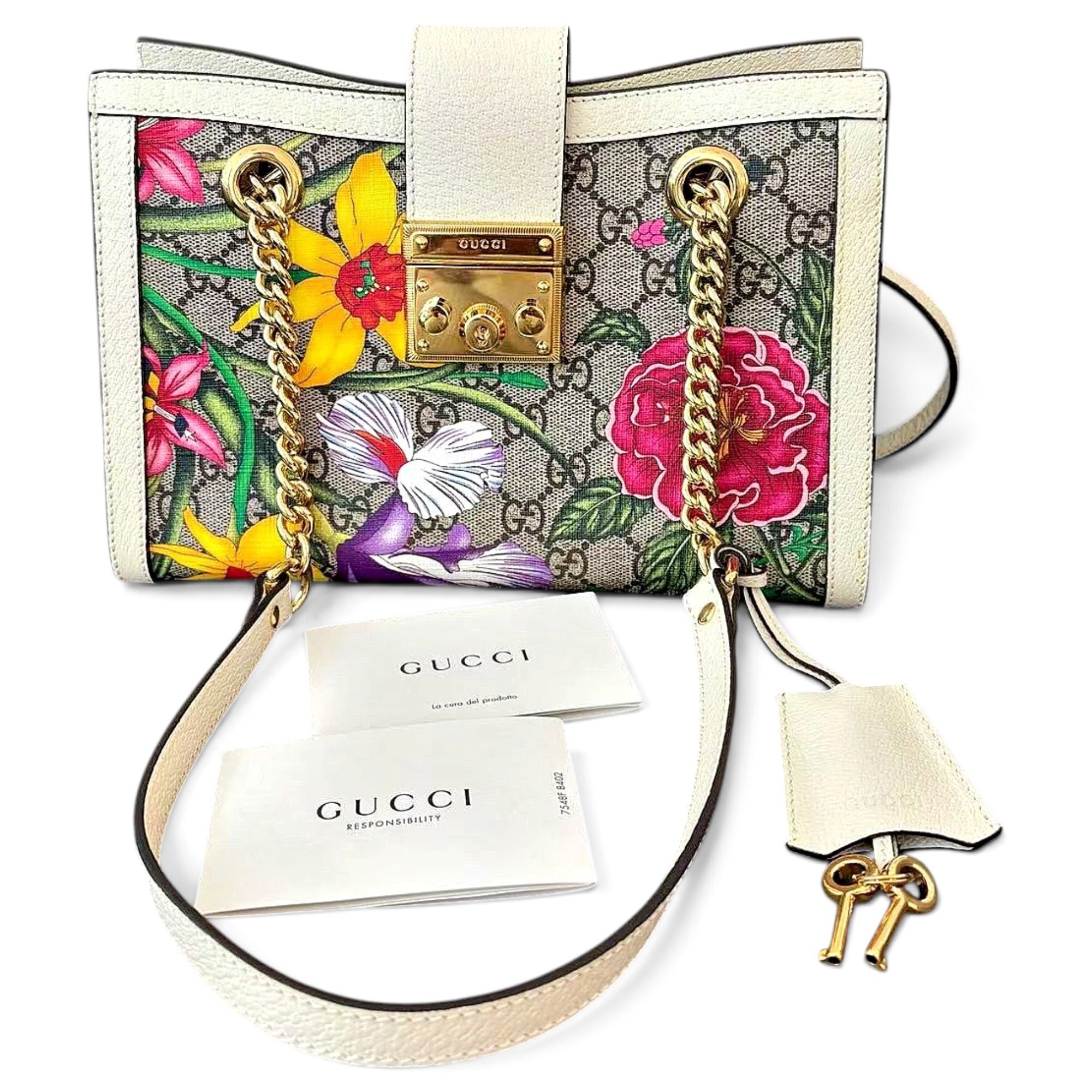 Padlock cloth handbag