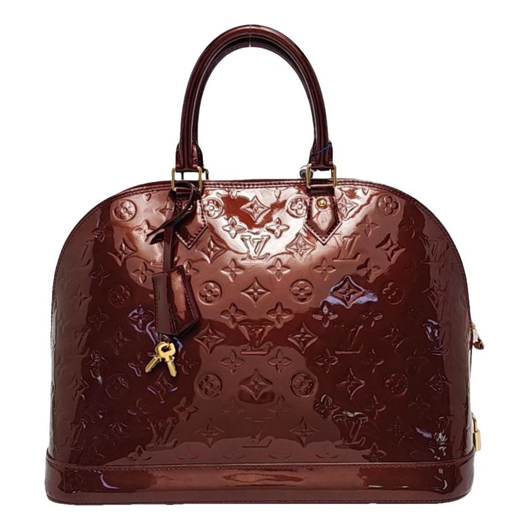 Alma patent leather handbag