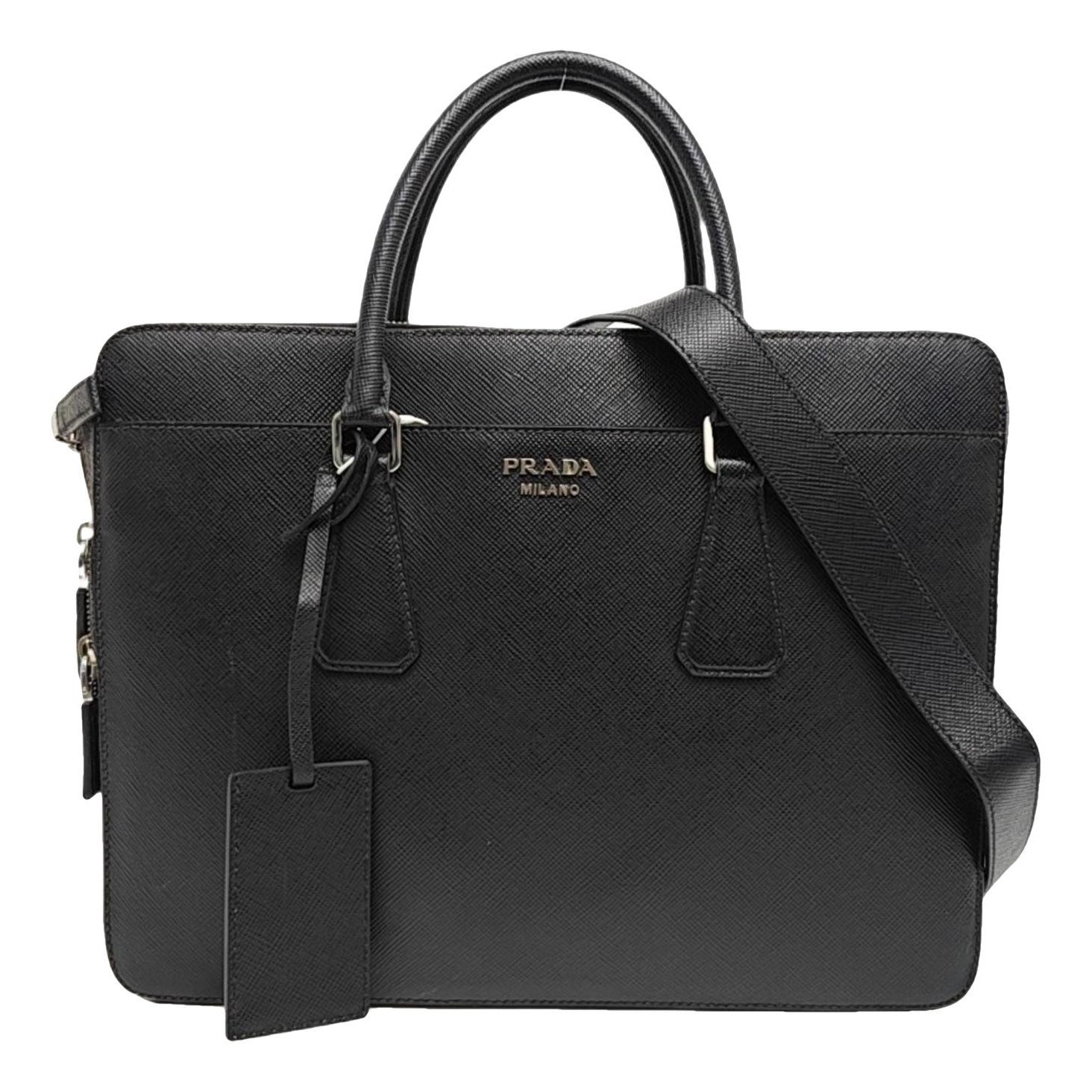 Leather handbag