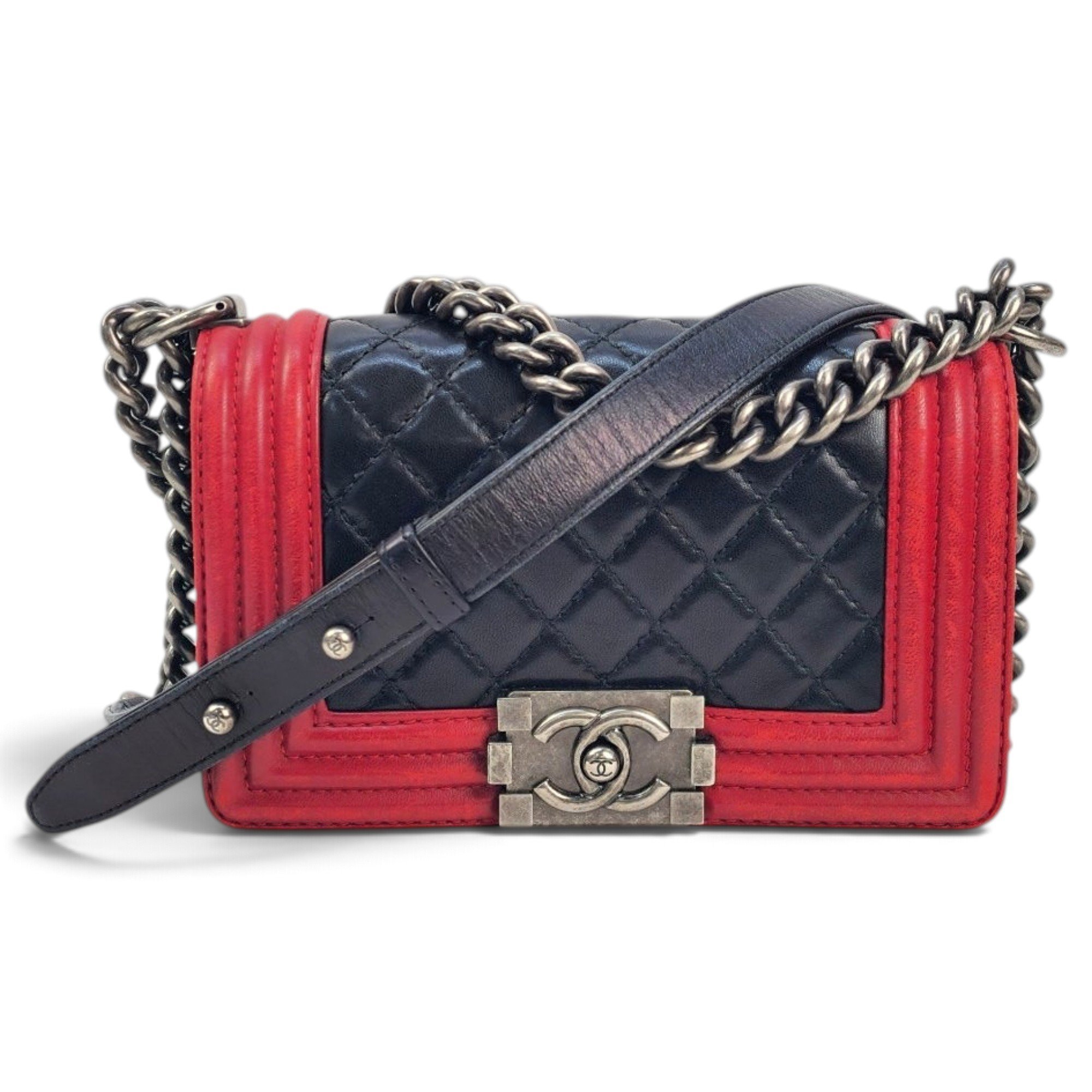 Boy leather handbag