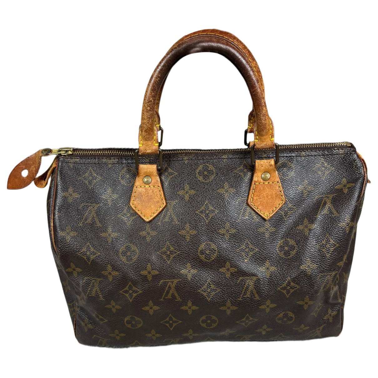 Speedy leather handbag