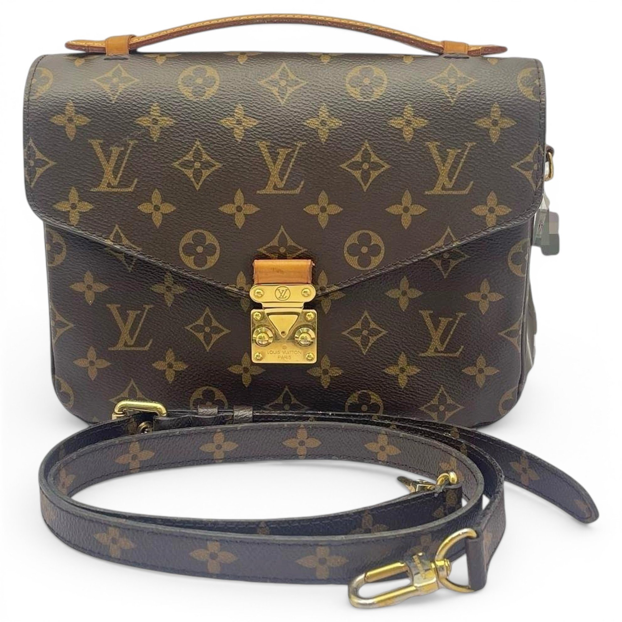 Metis leather handbag