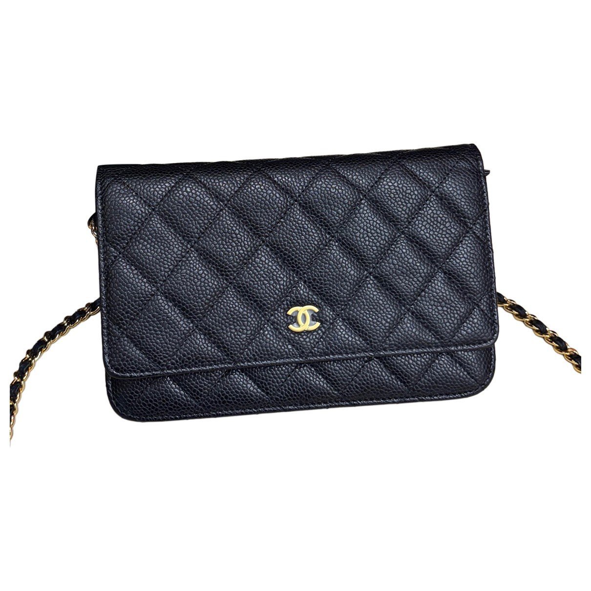 Wallet On Chain Timeless/Classique leather crossbody bag