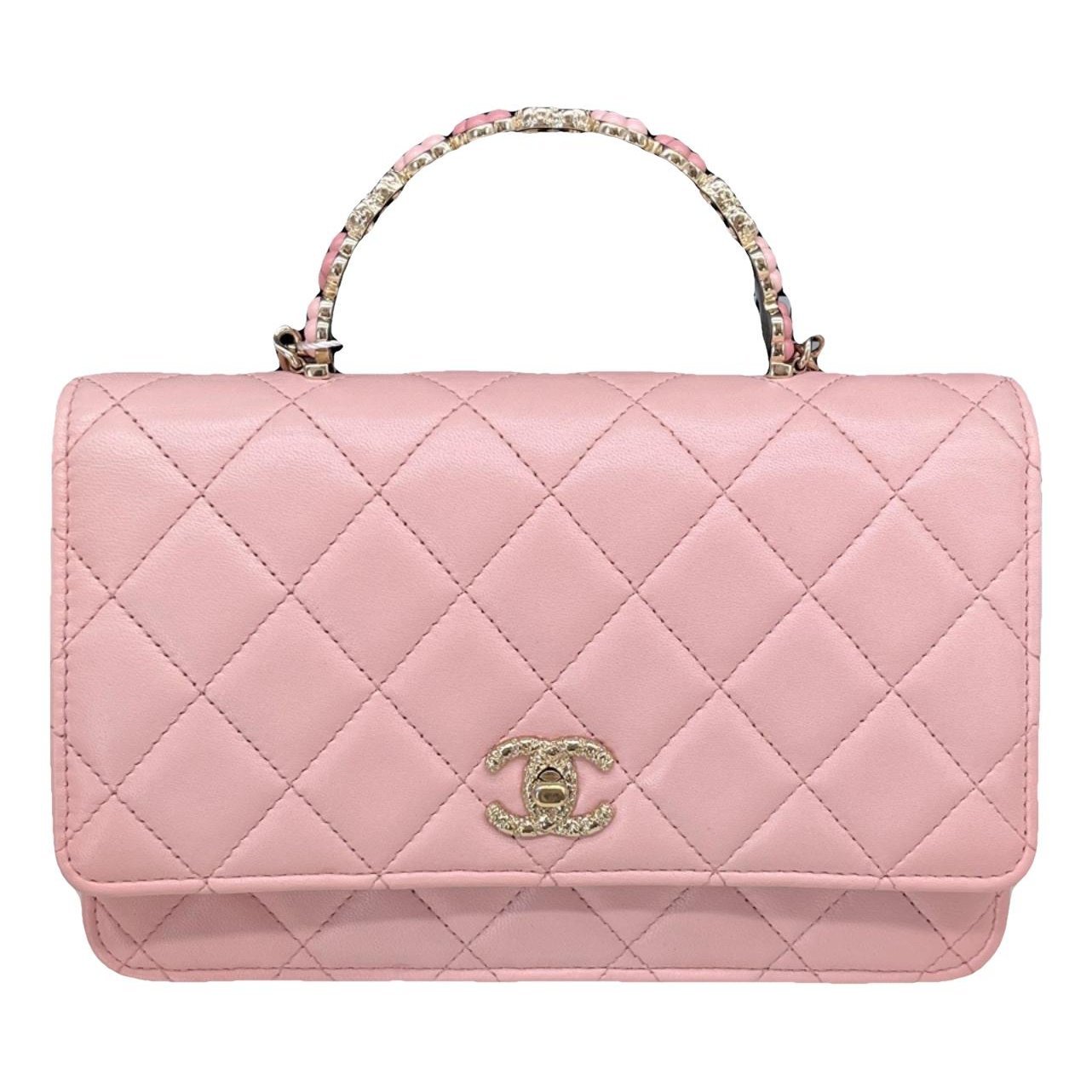 Wallet On Chain Timeless/Classique leather crossbody bag