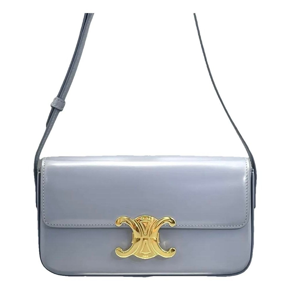 Triomphe Long leather handbag
