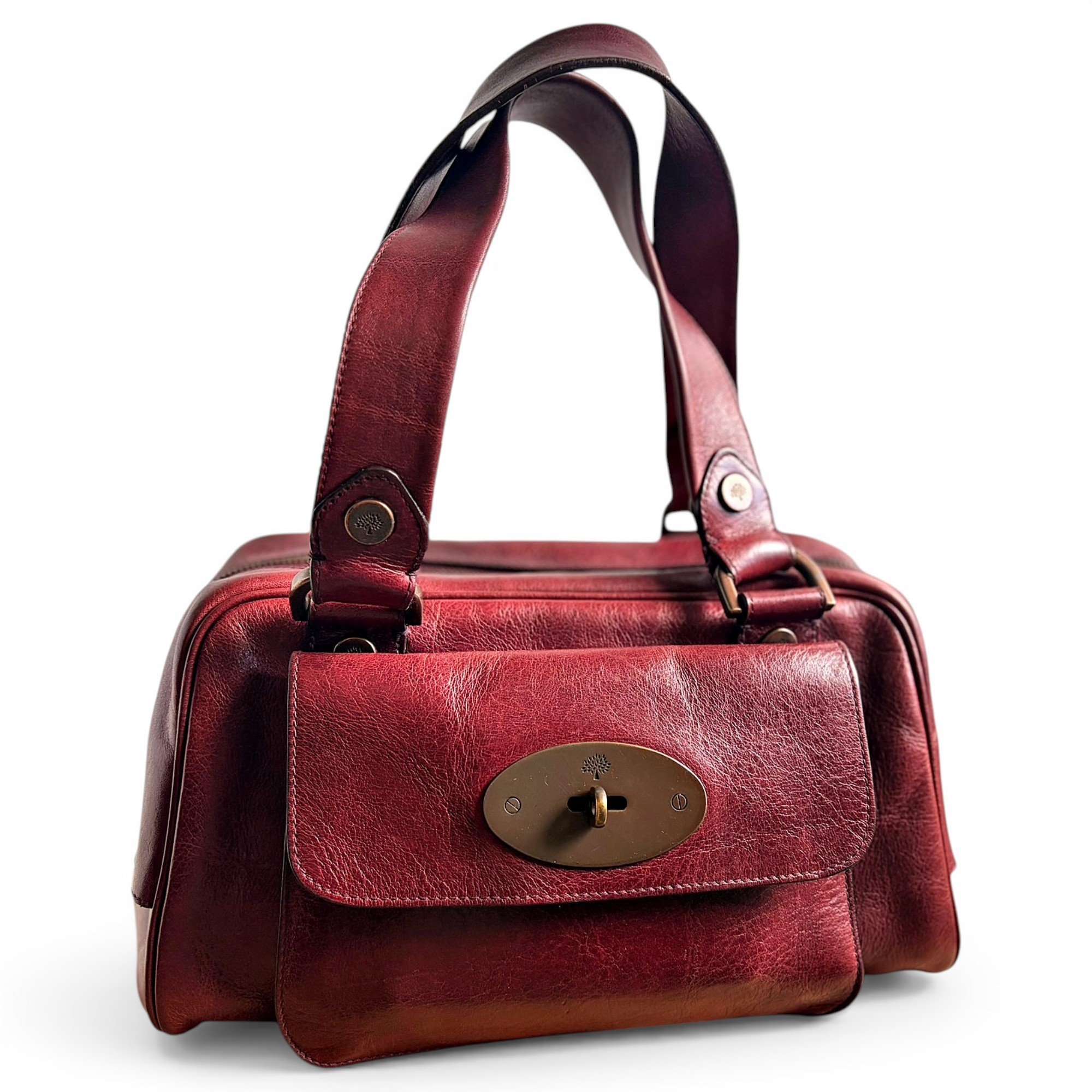 Leather handbag