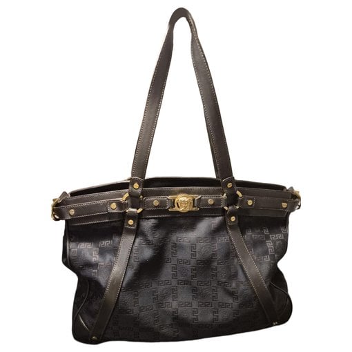 Leather tote