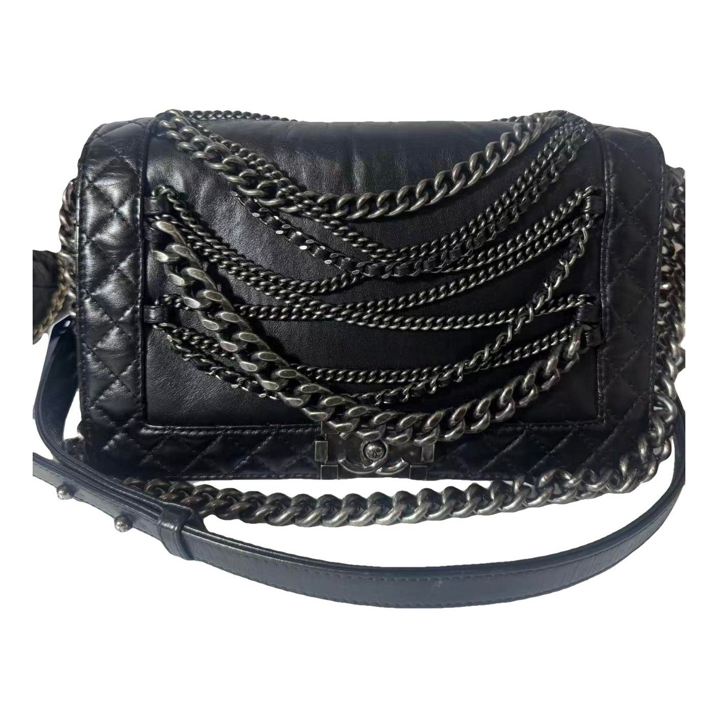 Boy leather handbag