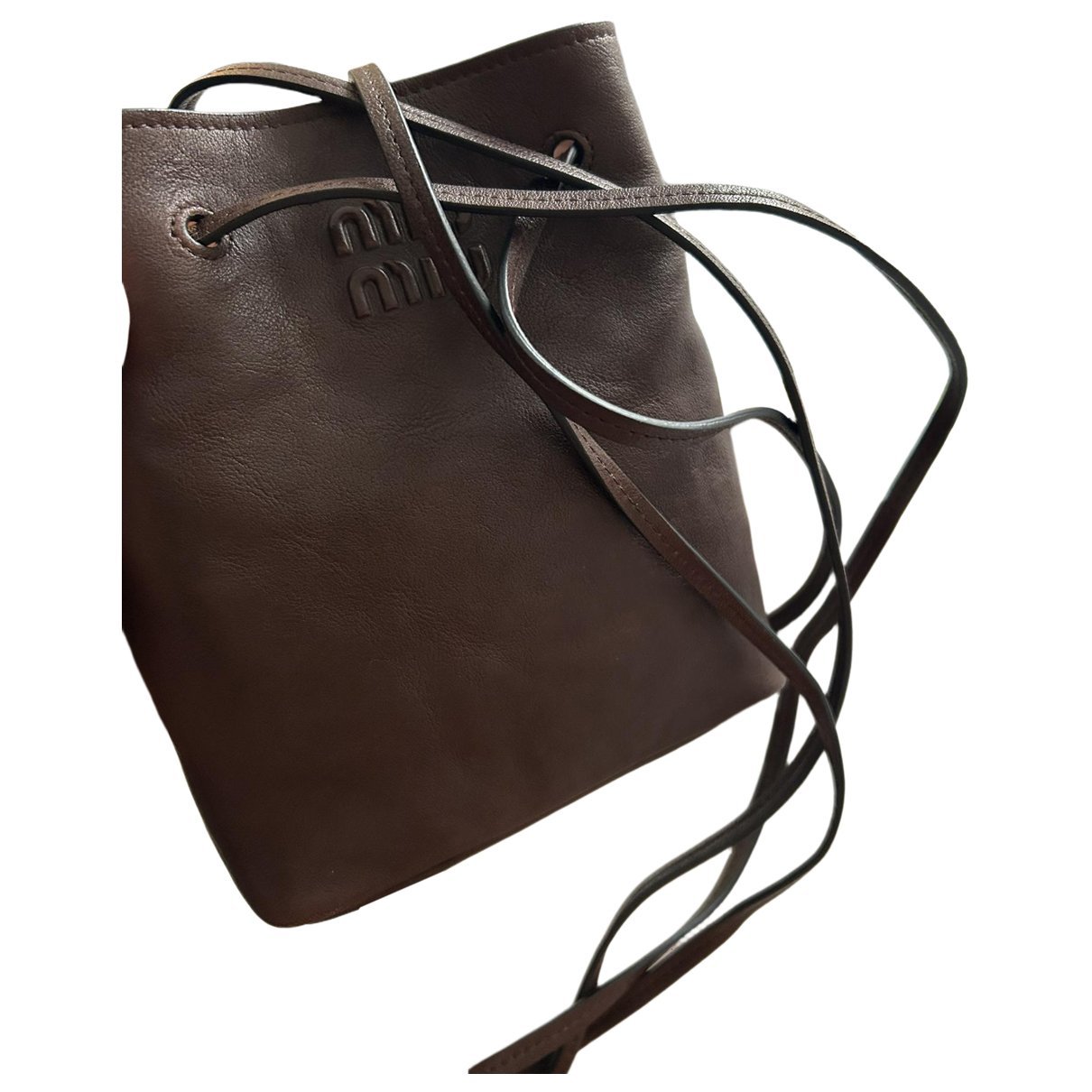 Leather crossbody bag
