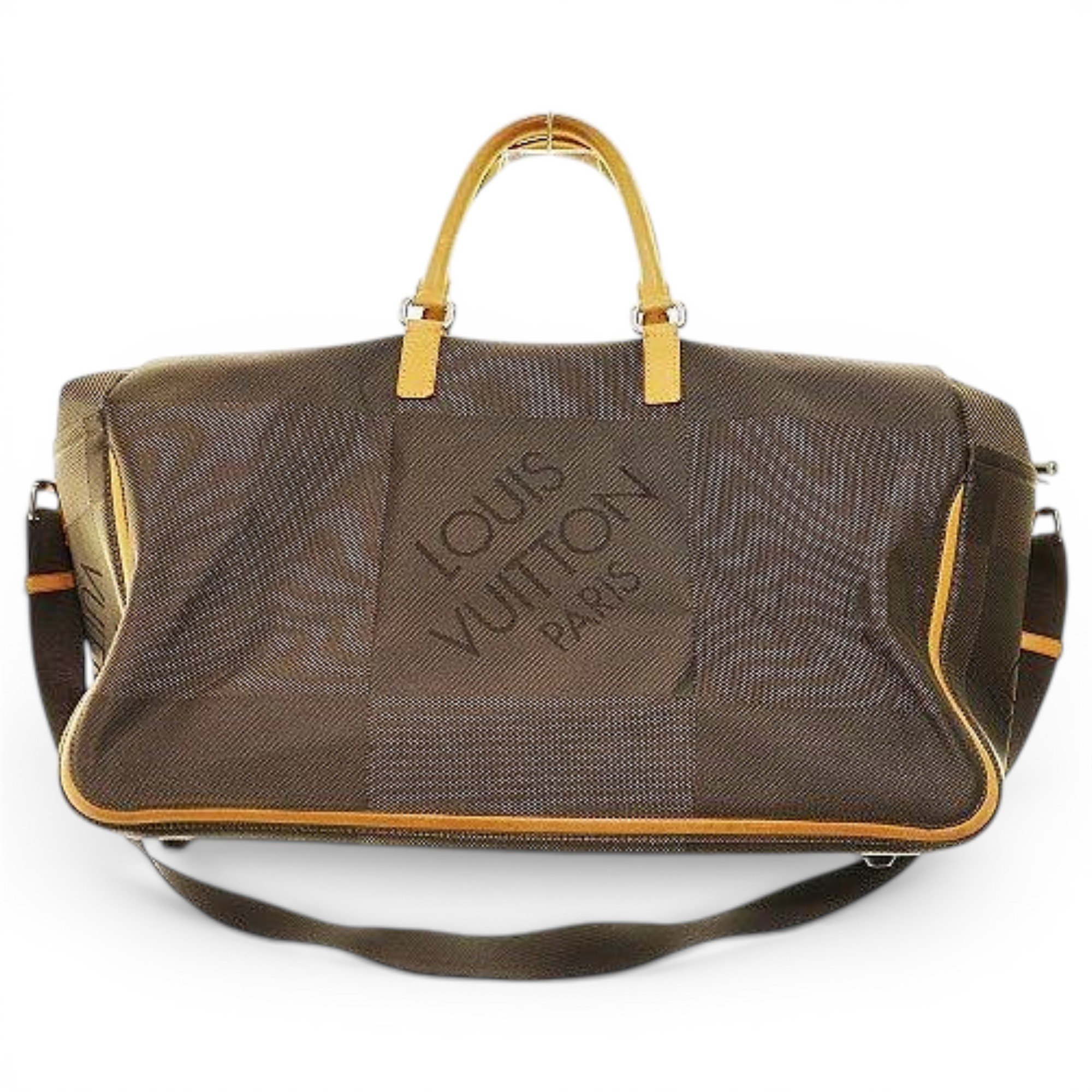 Leather travel bag