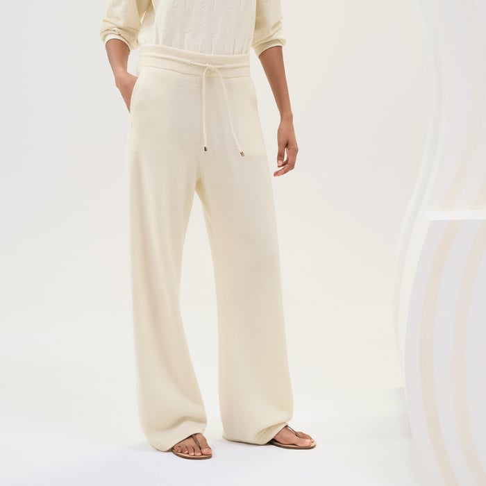 Blanc Naturel Cashmere Pants