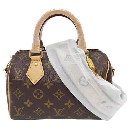 Nano Speedy / Mini HL leather handbag