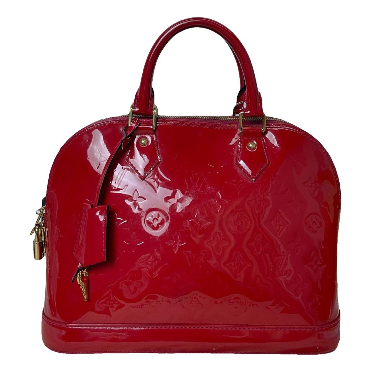Alma leather handbag