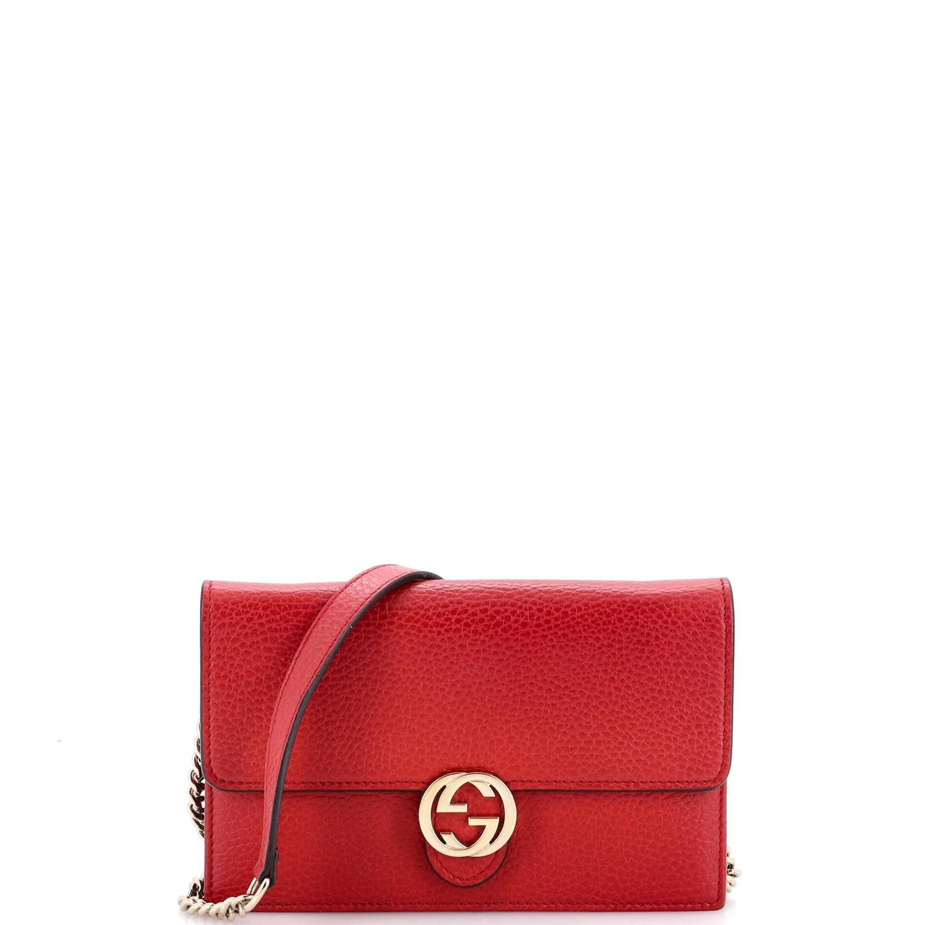 Leather crossbody bag