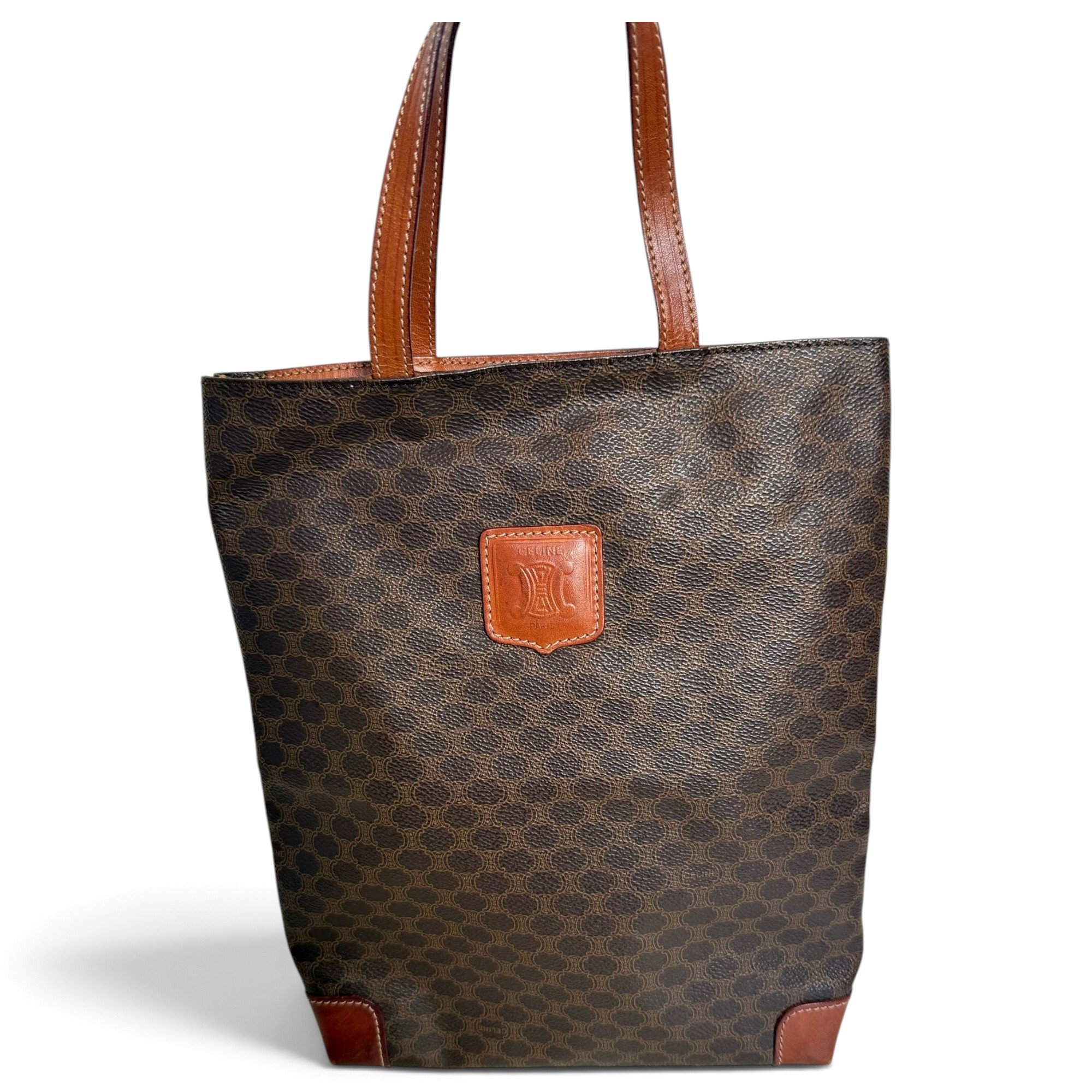 Celine Cabas leather tote