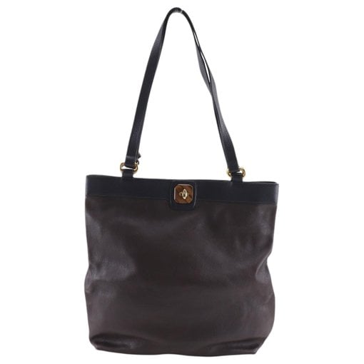 Delvaux Leather tote