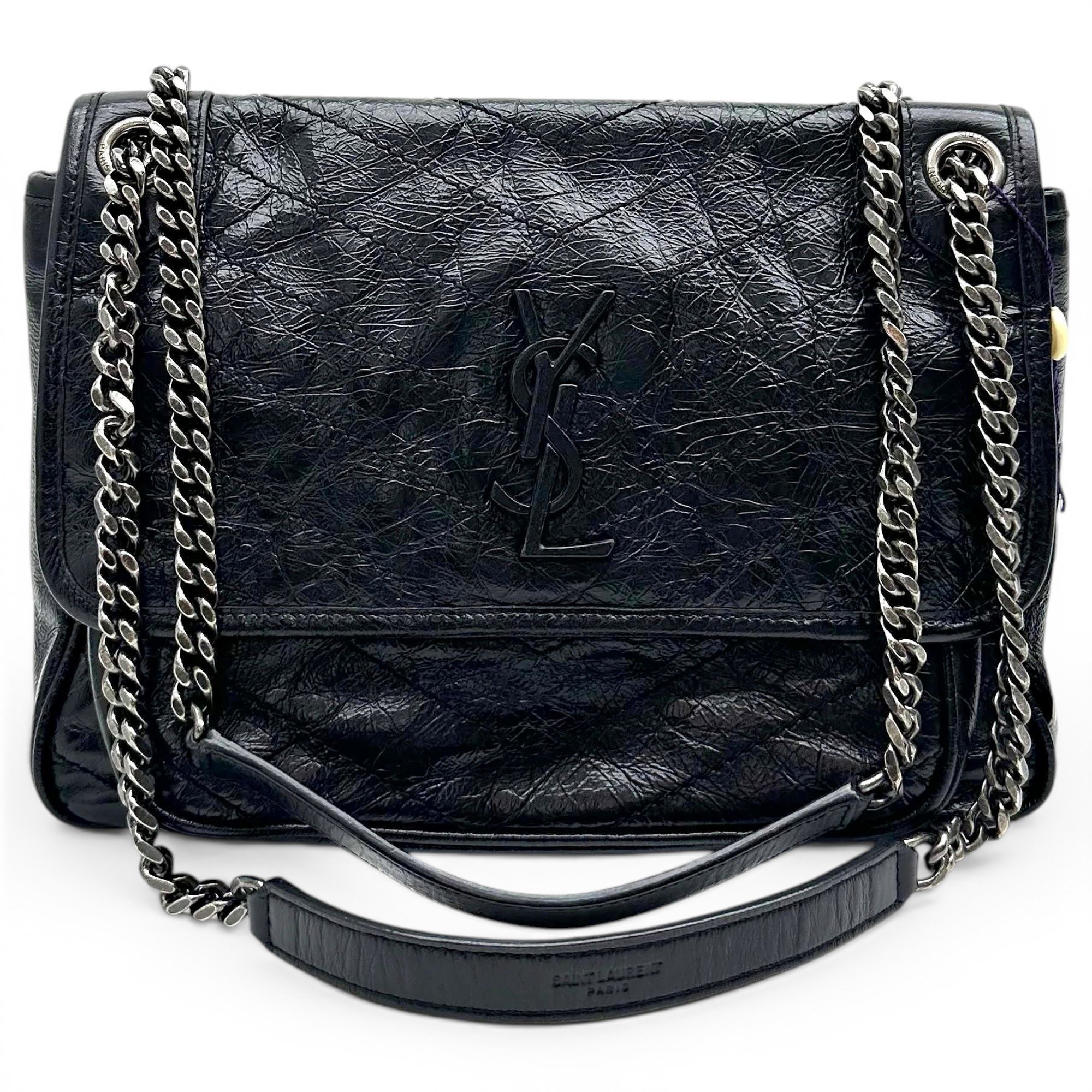 Niki leather crossbody bag
