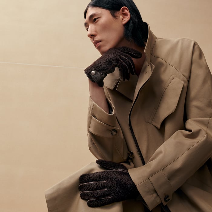 Moka Hubert Shearling II Gloves
