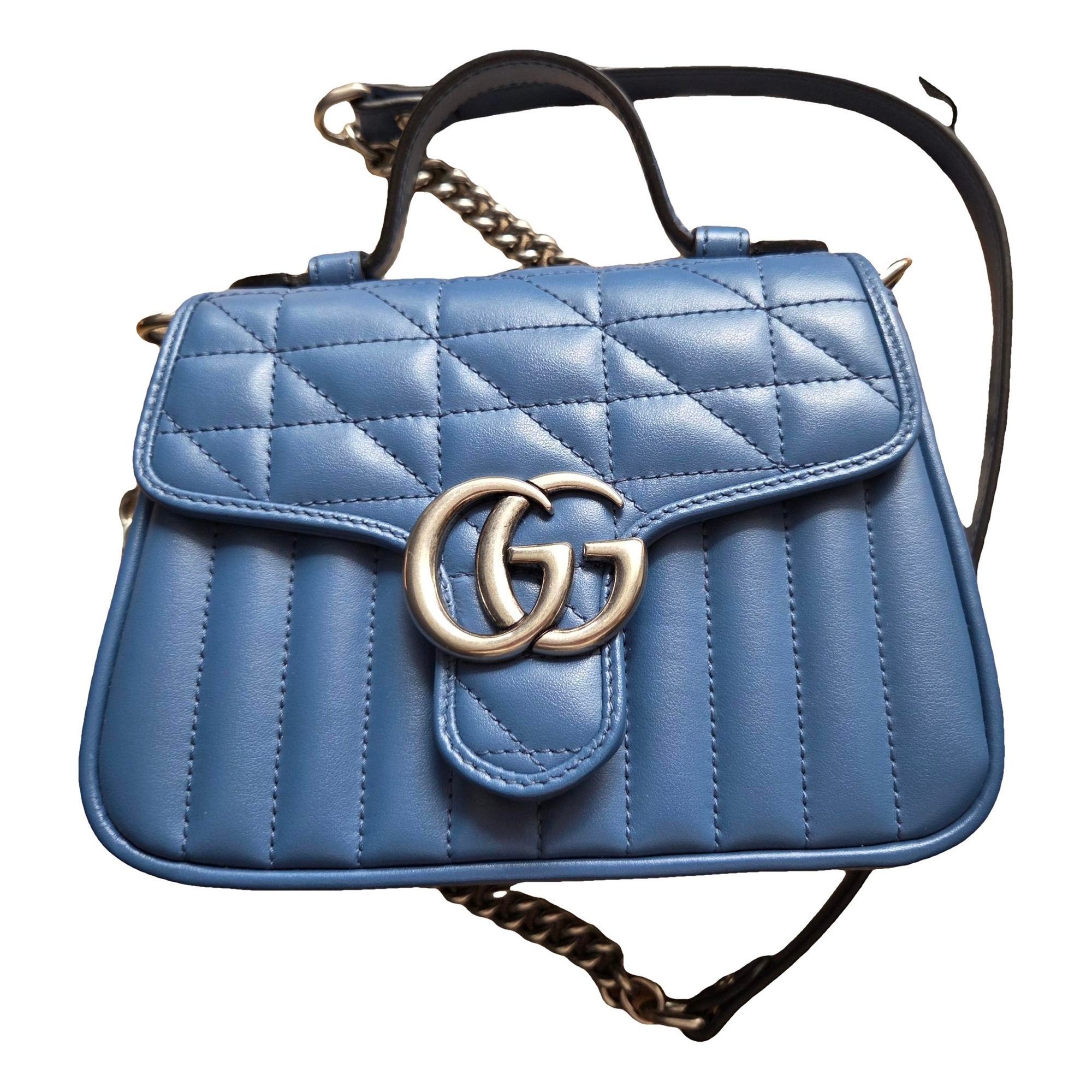 GG Marmont Flap leather handbag