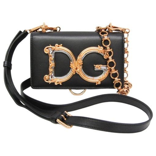 Dolce & Gabbana DG Girls leather handbag