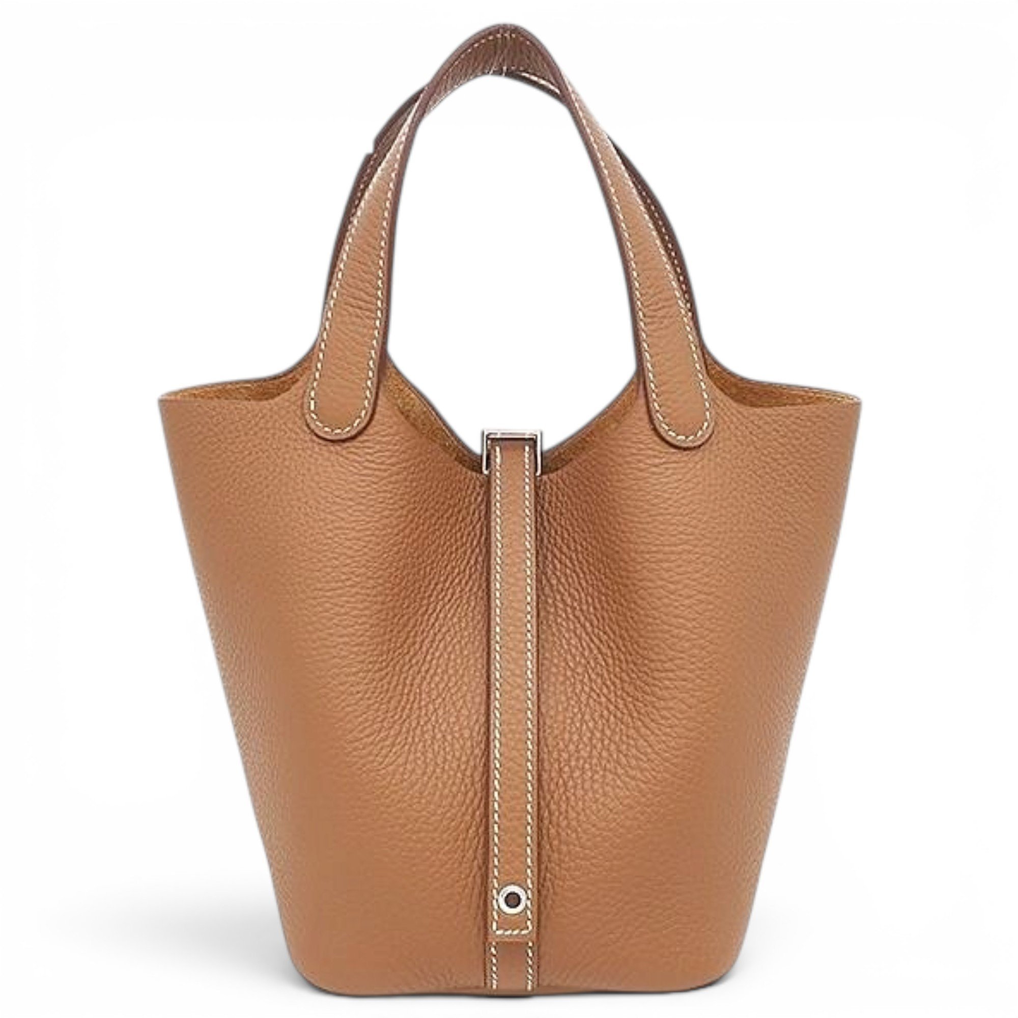 Picotin leather handbag