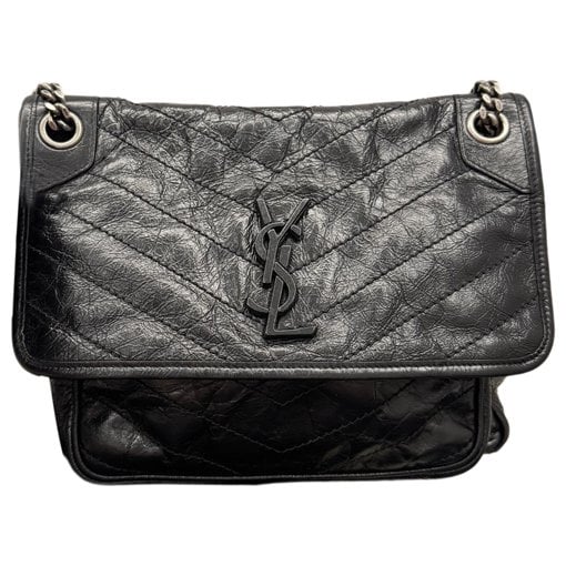 Niki leather crossbody bag