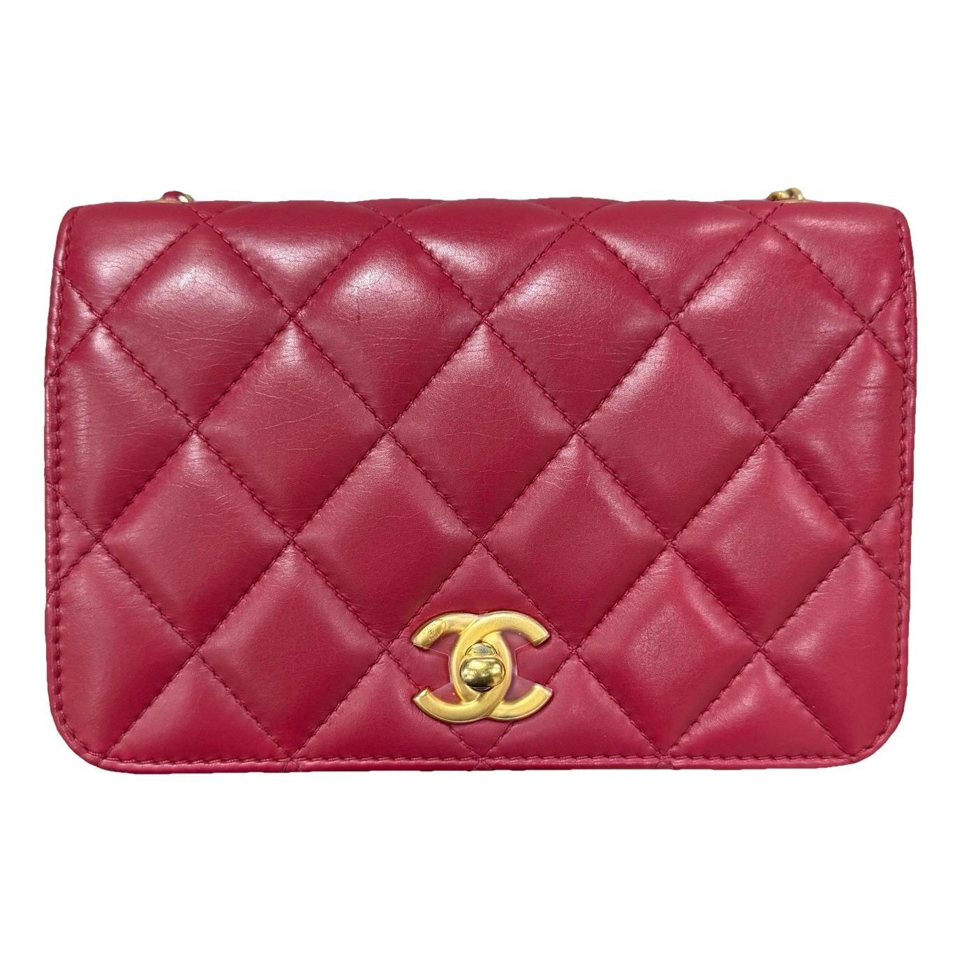 Trendy CC Wallet on Chain leather crossbody bag