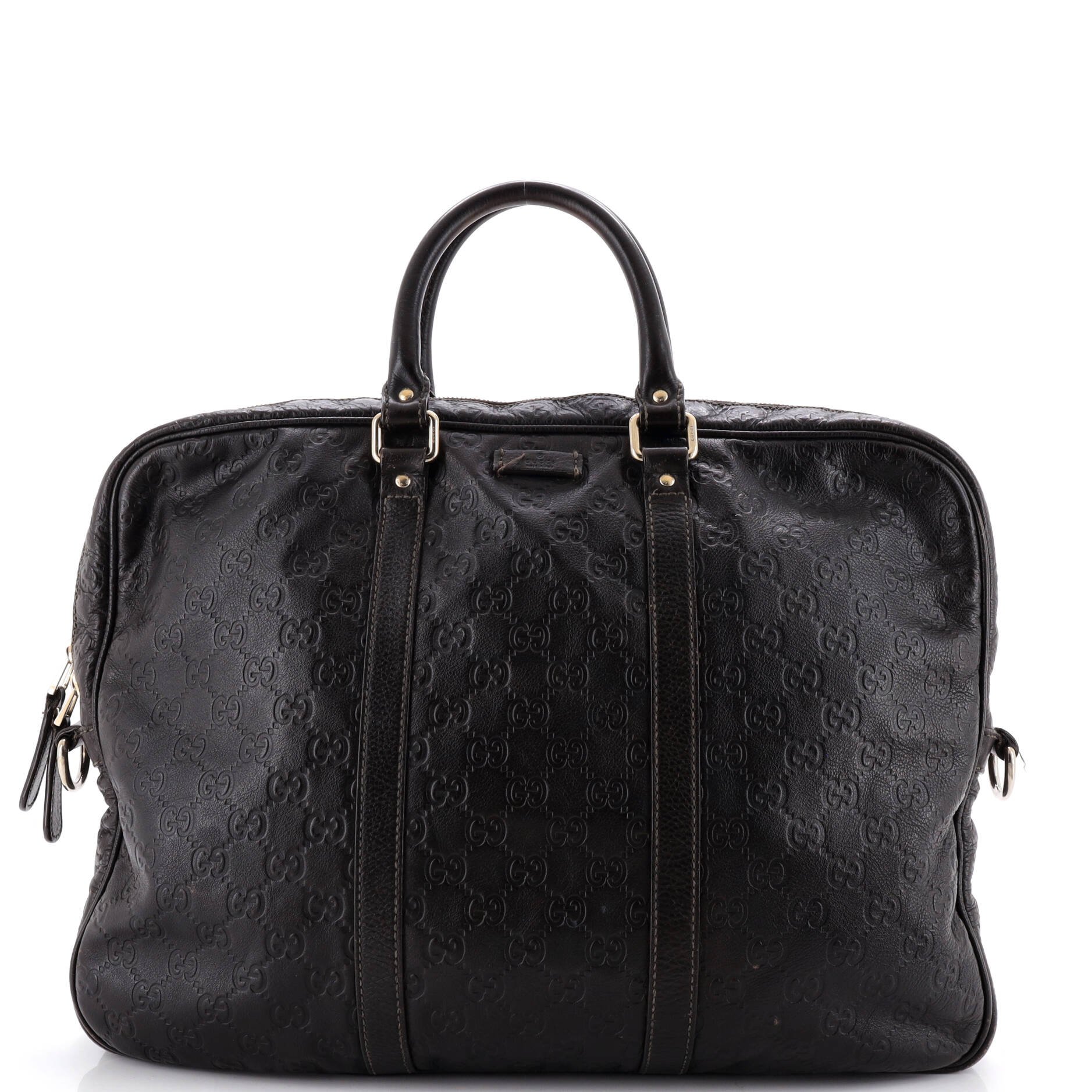 Convertible Briefcase Guccissima Leather Large