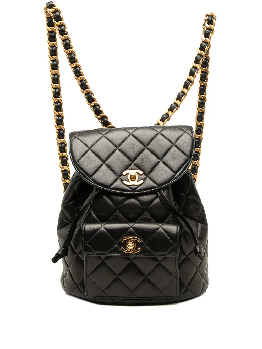 1996-1997 Medium Quilted Lambskin Duma backpack