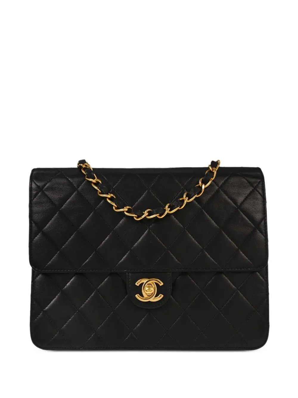 small 2003 turnlock diamond-quilted shoulder bag