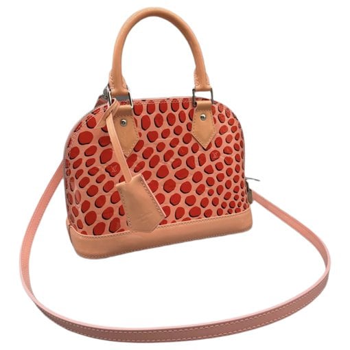 Alma Graffiti patent leather tote
