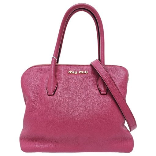 Leather handbag