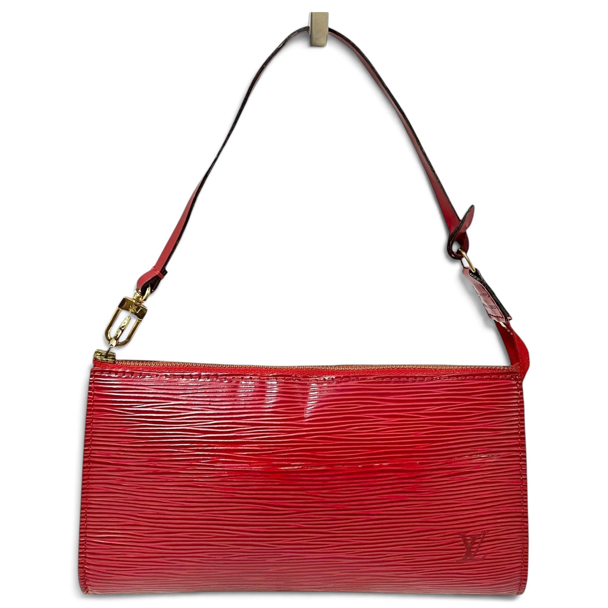 Pochette Accessoire leather handbag