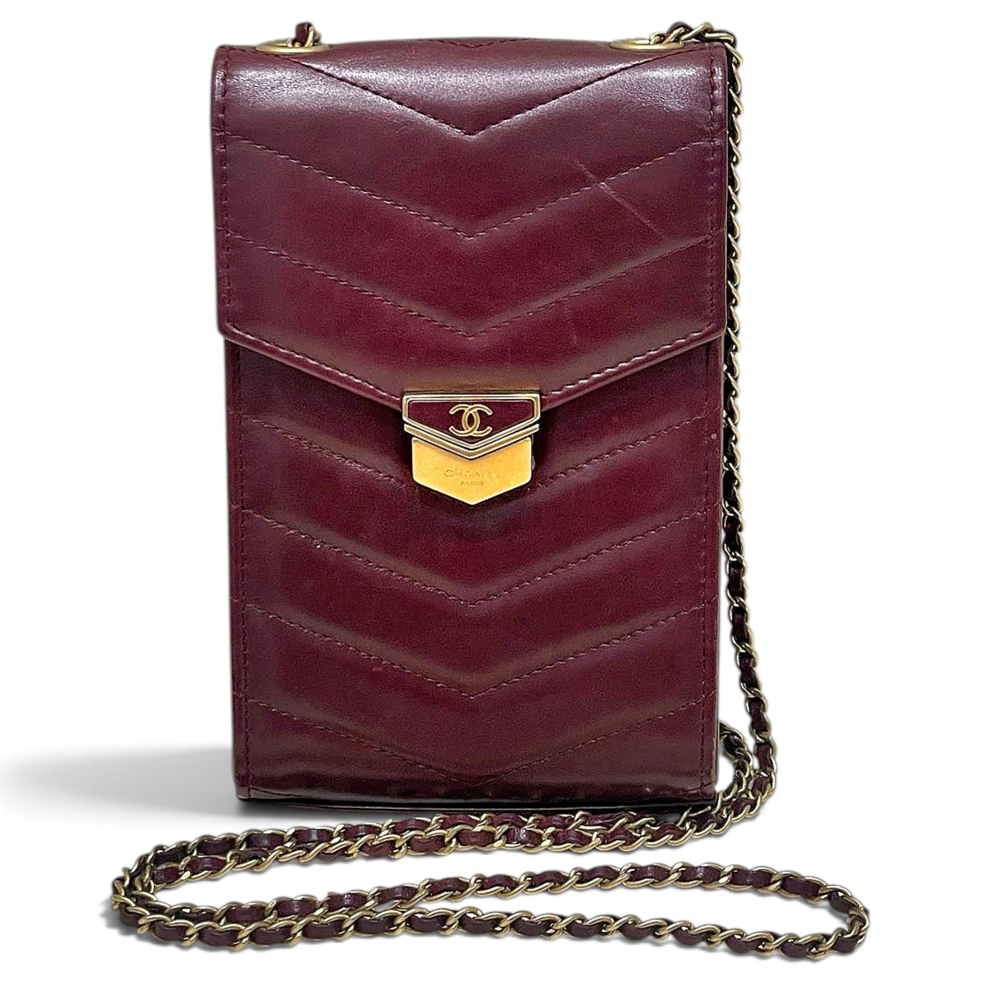 Leather crossbody bag