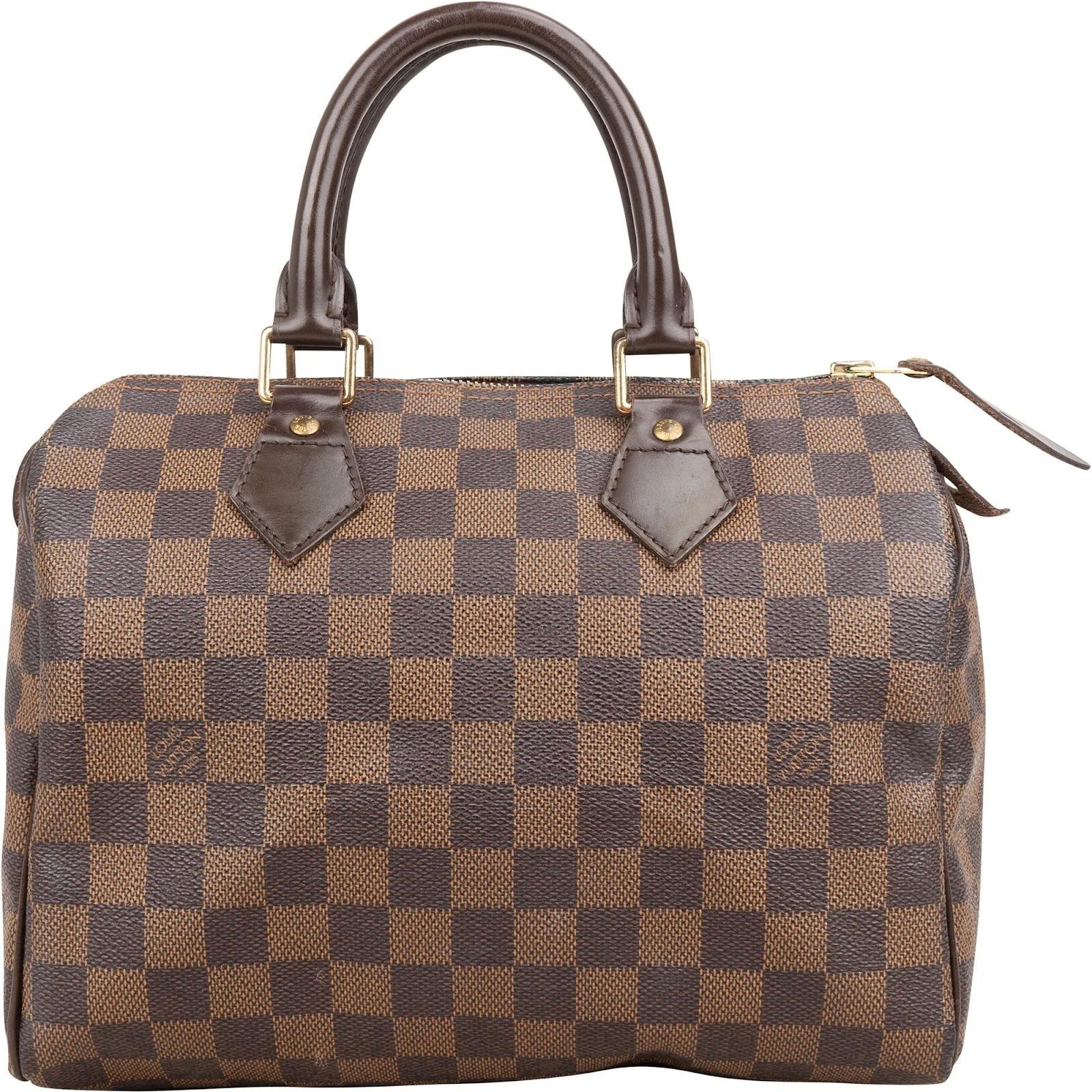 Speedy leather handbag