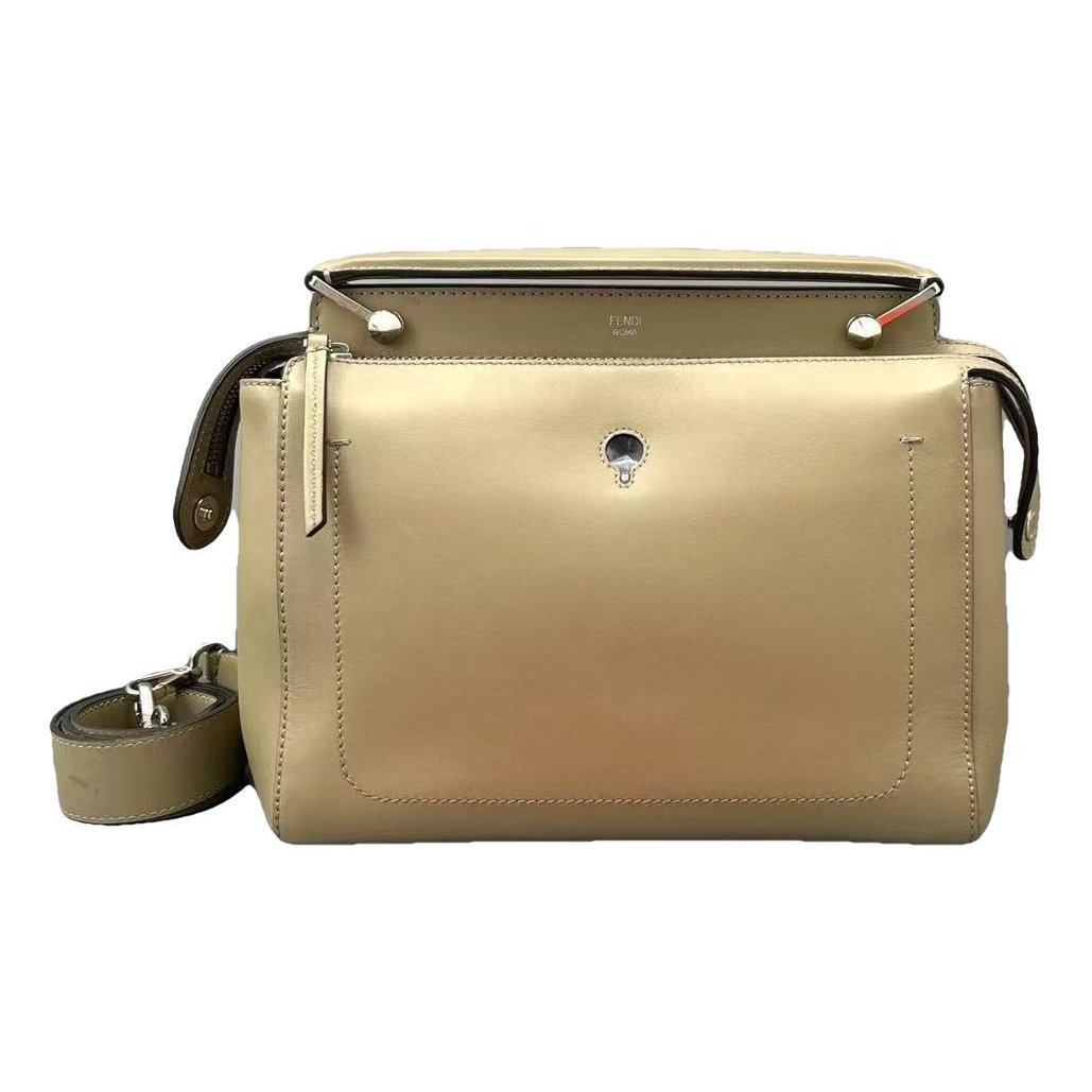 Dot Com leather crossbody bag