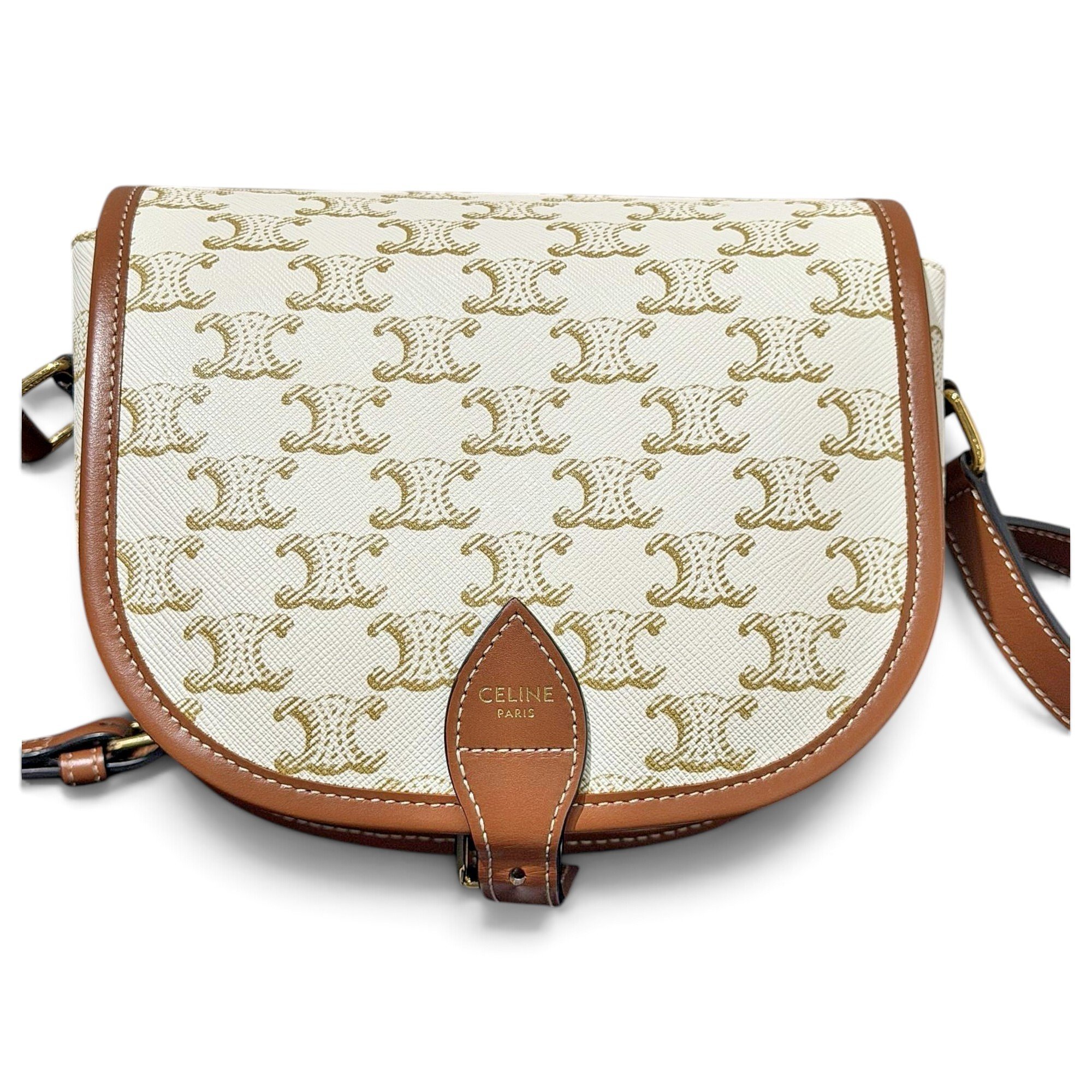 Folco leather crossbody bag