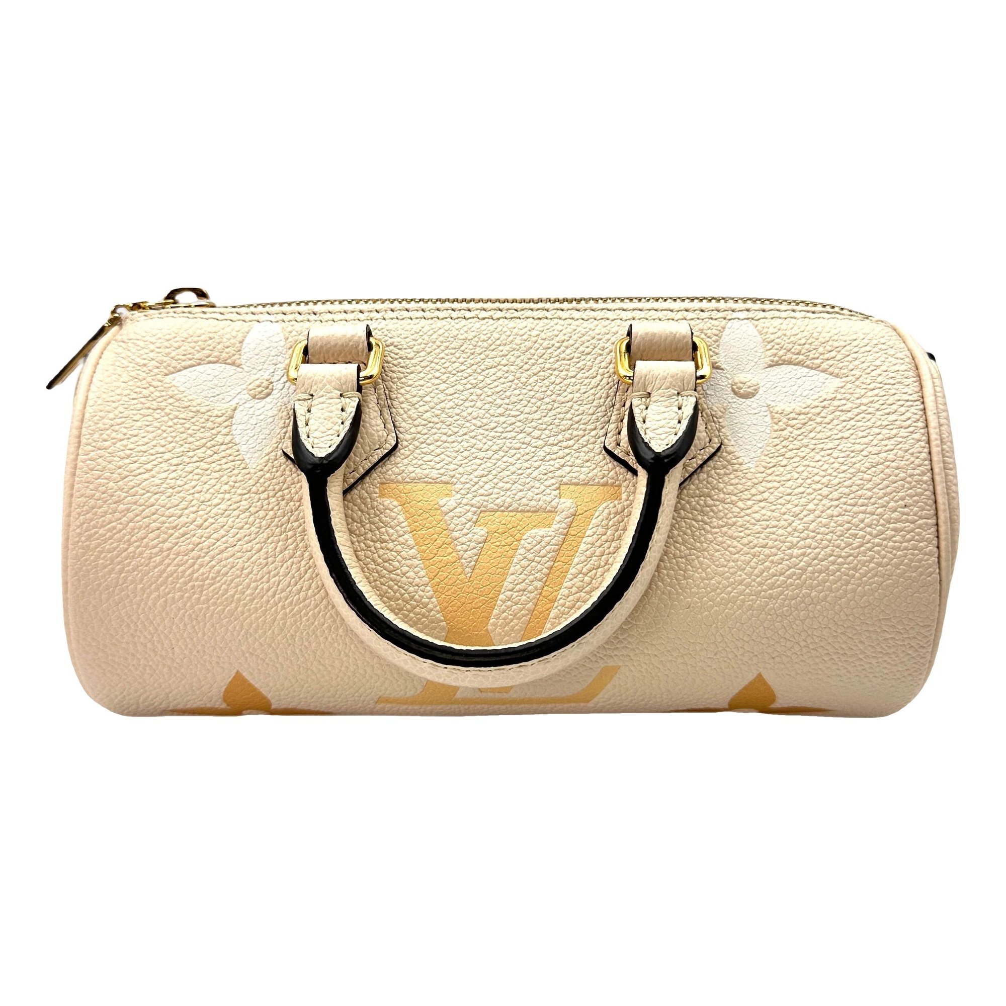 Papillon BB leather crossbody bag