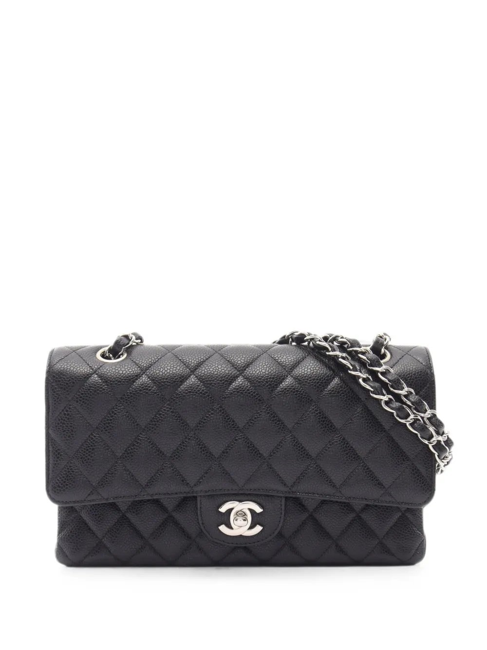 2019 Double Flap Caviar shoulder bag