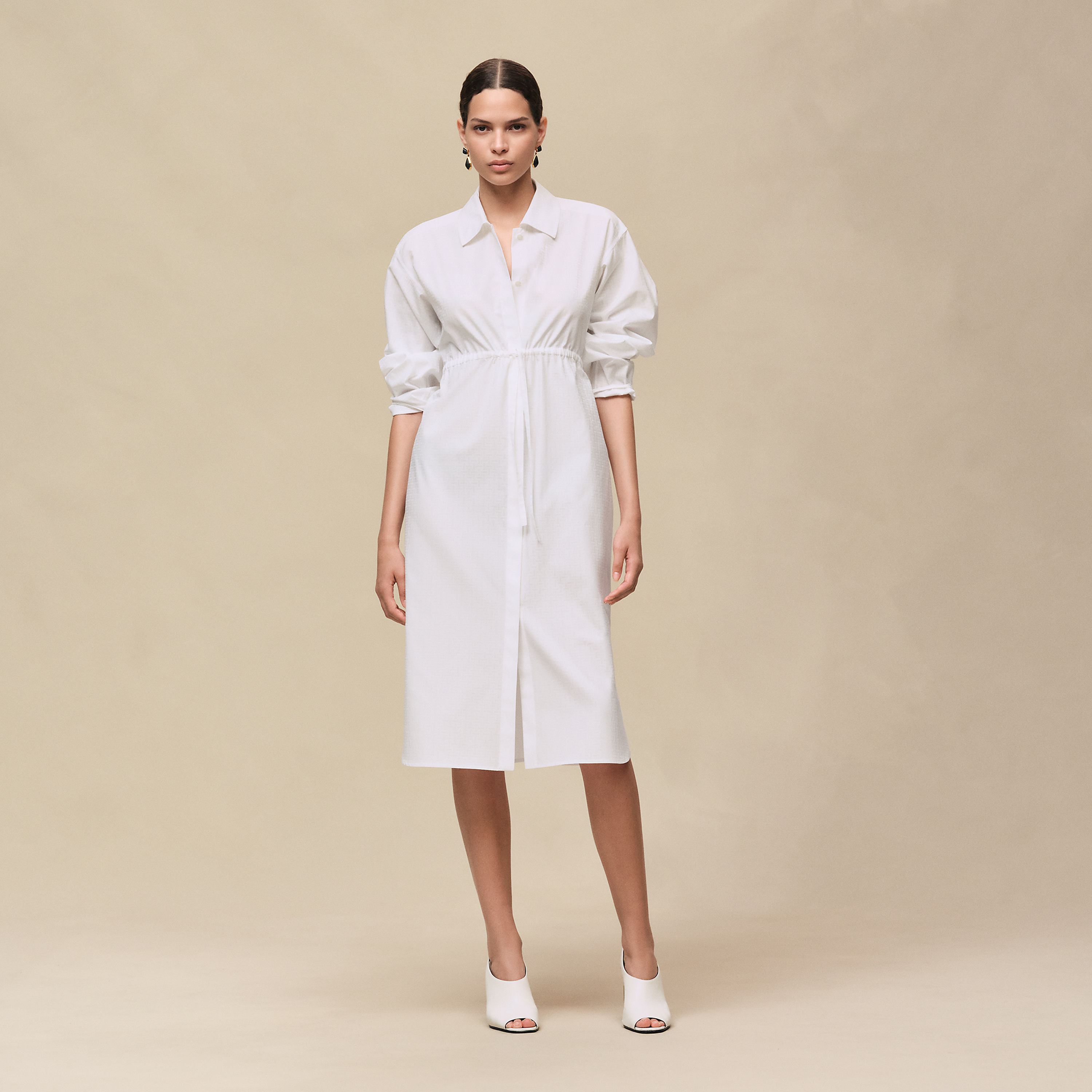 "Mosaique" shirt dress